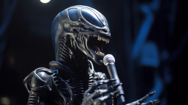 Get ready for a power ballad in Alien: The Musical.